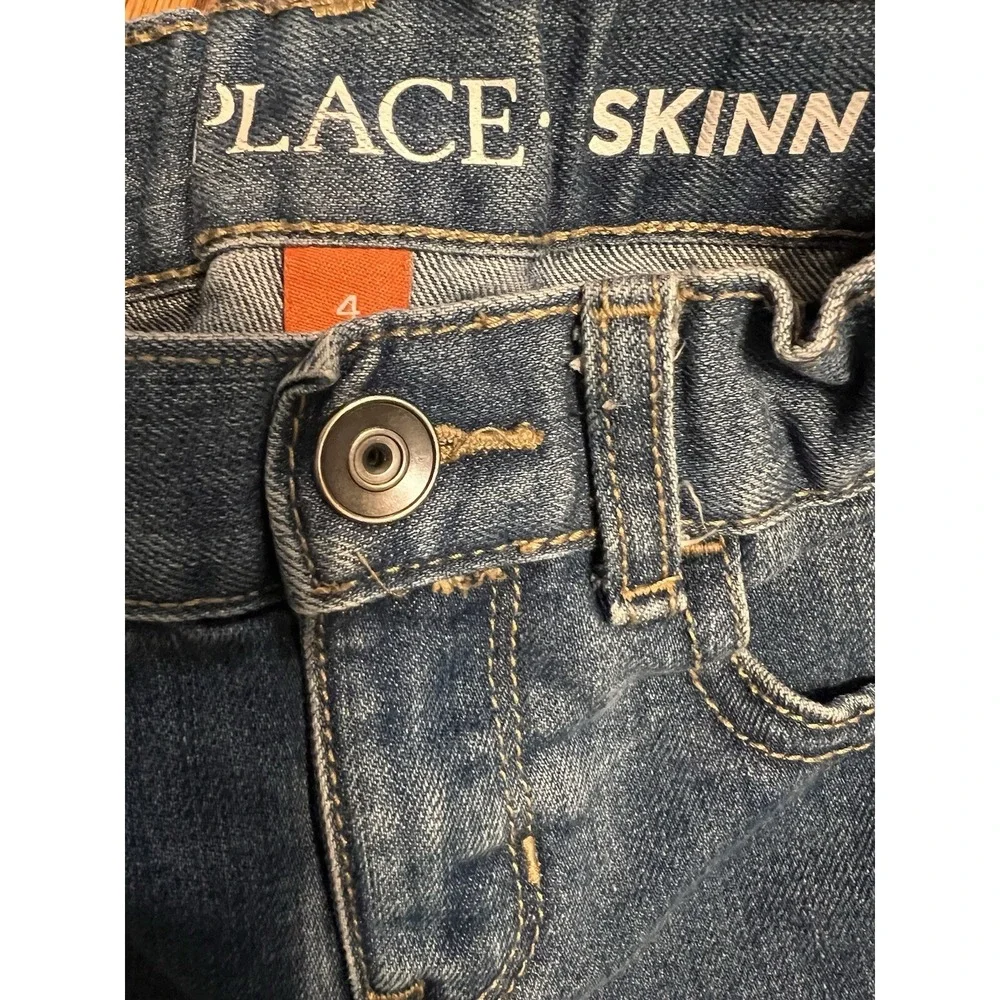 The Children Place  Kids Size 4 Skinny Denim Blue‎ Jeans